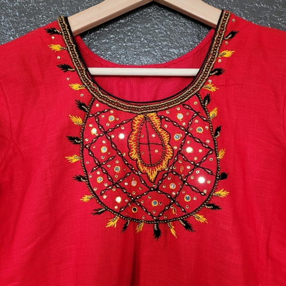 2 pc Indian Pakistani kameez size S/M - Picture 3 of 6